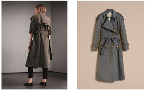 burberry tropical gabardine oversized trench coat|gabardine trench coat with warmer.